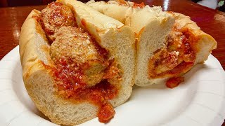 The REAL Best Meatball Sub in the Boston Area Vinny s Ristorante Review