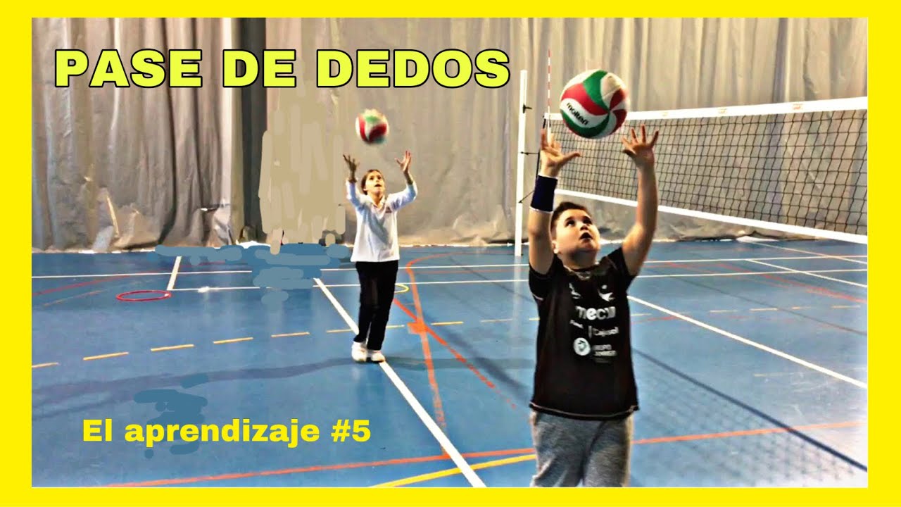 ✓ Voleibol para niños - ❎ El aprendizaje #5 ❎ - PASE DE DEDOS 🏐 2019 🏐 -  YouTube
