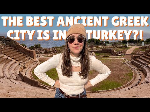 You MUST See This Ancient Greek Site in Turkey! Bucket List Roadtrip Adventure | Assos City Ruins