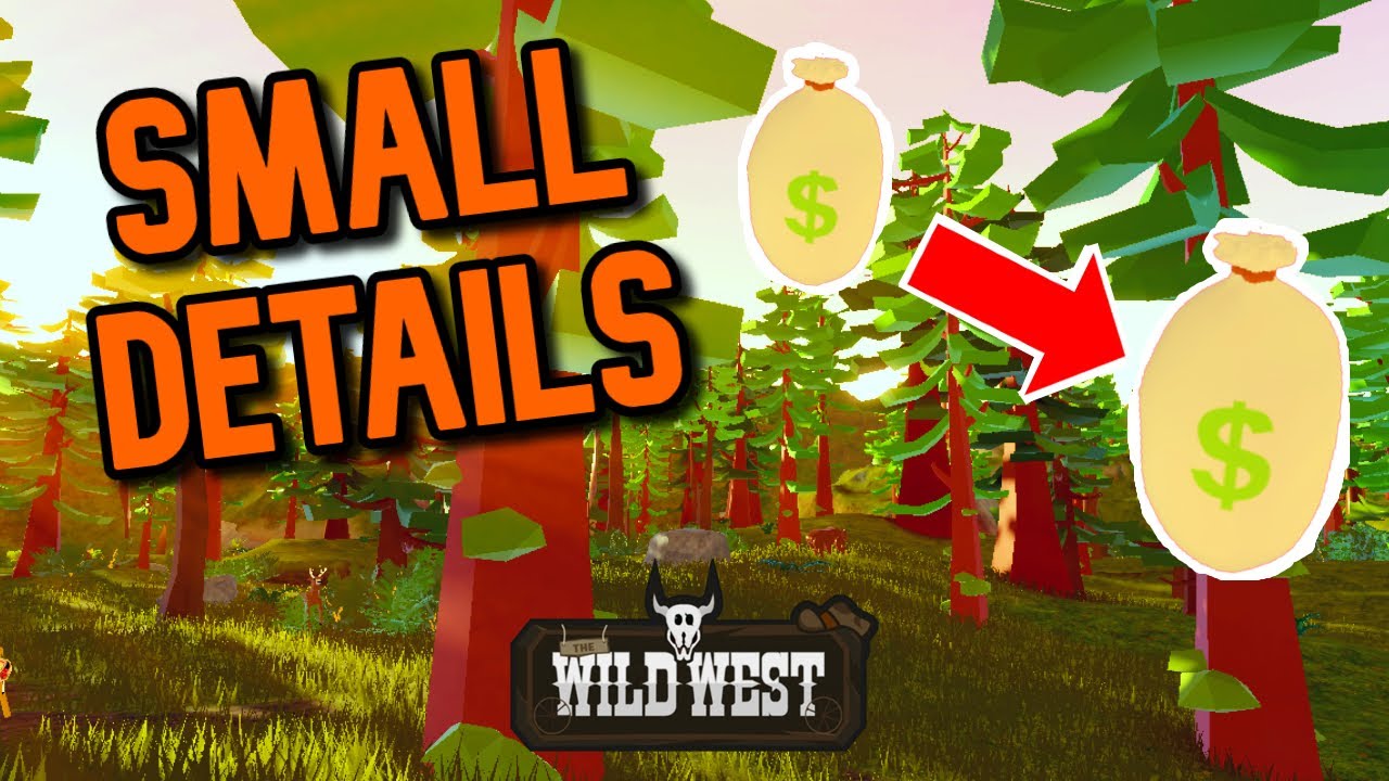 5 Small Details You May Have Missed The Wild West Roblox Youtube - how to become small on roblox youtube