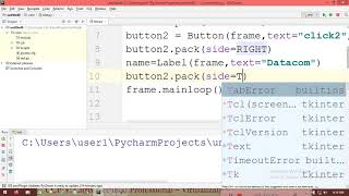 Information PYTHON TKINTER TUTORIAL | PYTHON GUI PROGRAMMING | PYTHON PROGRAMMING COURSE | DATACOM IT INSTITUTE News