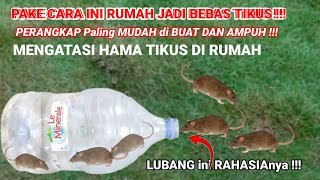 Ternyata Cukup Pake Galon Bekas Rumah Selamanya AMAN Dari TIKUS || Jebakan Tikus Paling Ampuh !!