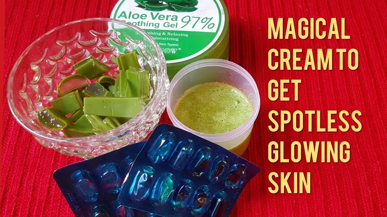 how to make face whitening night cream at home l face whitening serum l