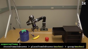 Learning Robot Manipulation Tasks with AMDPs and Demonstration-Guided Exploration