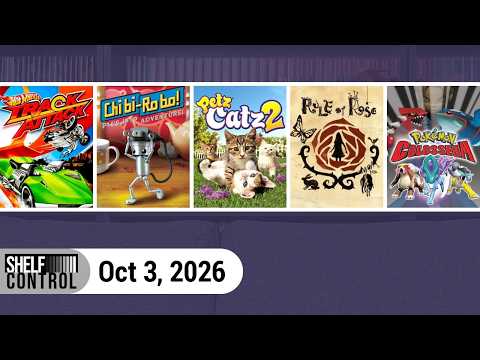 Hot Wheels: Track Attack, Chibi-Robo!, Petz: Catz 2, Rule of Rose, Poké Colo | Shelf Control 10.3.26