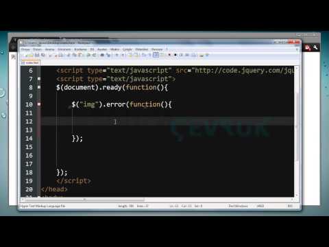 jQuery Error Kullanımı