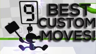 Mr. Game and Watch's Best Custom Moves in Smash 4!