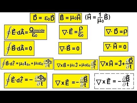 Physics - E&M: Maxwell's Equations (30 of 30) Fundamental Form of Maxwell's Equation