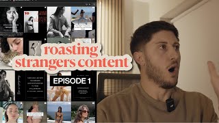 I roasted 3 coaches content so they can get more clients