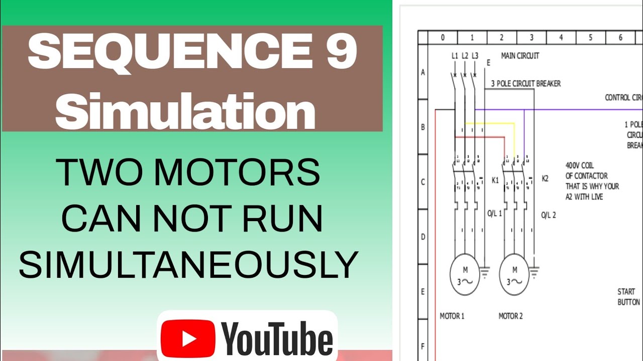 SEQUENCE 9 SIMULATION | 2 MOTORS MUST NOT RUN SIMULTANEOUSLY ...
