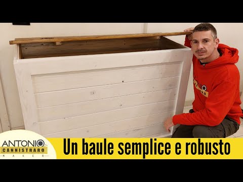 Video: Favoloso baule di legno