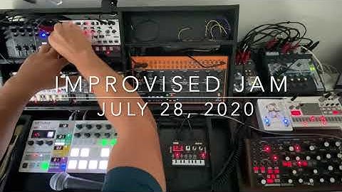 Moog Subharmonicon, Korg Volcas Improv Jam 07.28.2020