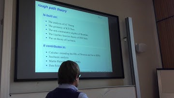 Terry Lyons (University of Oxford): Rough Paths, Hopf Algebras and Chinese Handwriting