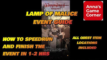 Wizardry Variants Daphne - Lamp of Malice Speedrun Guide, How To Finish The Event in 1-2 Hours
