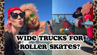 Shovel talks WIDE TRUCKS- what are they? Why would anyone use them? | Skate Date Podcast |
