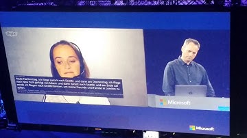 Skype Translate Demo - Microsoft WPC 2014