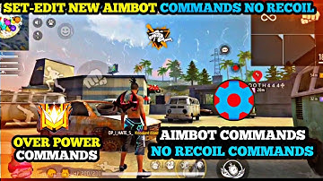 8 Premium Commands || setedit aim lock command || set edit headshot command || Set Edit Commands ||