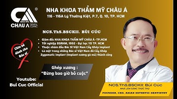 "Đừng bao giờ bỏ cuộc" trong ghép xương? I NCS.ThS.BSCKII. Bùi Cúc