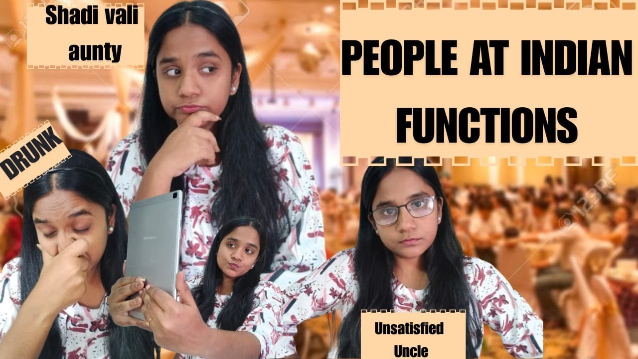 Types of People at Indian Family Functions | Every Indian Family Function Ever🫠