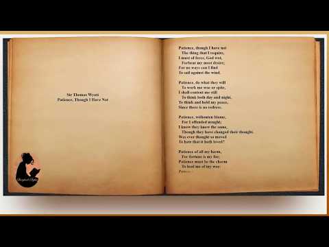 Sir Thomas Wyatt