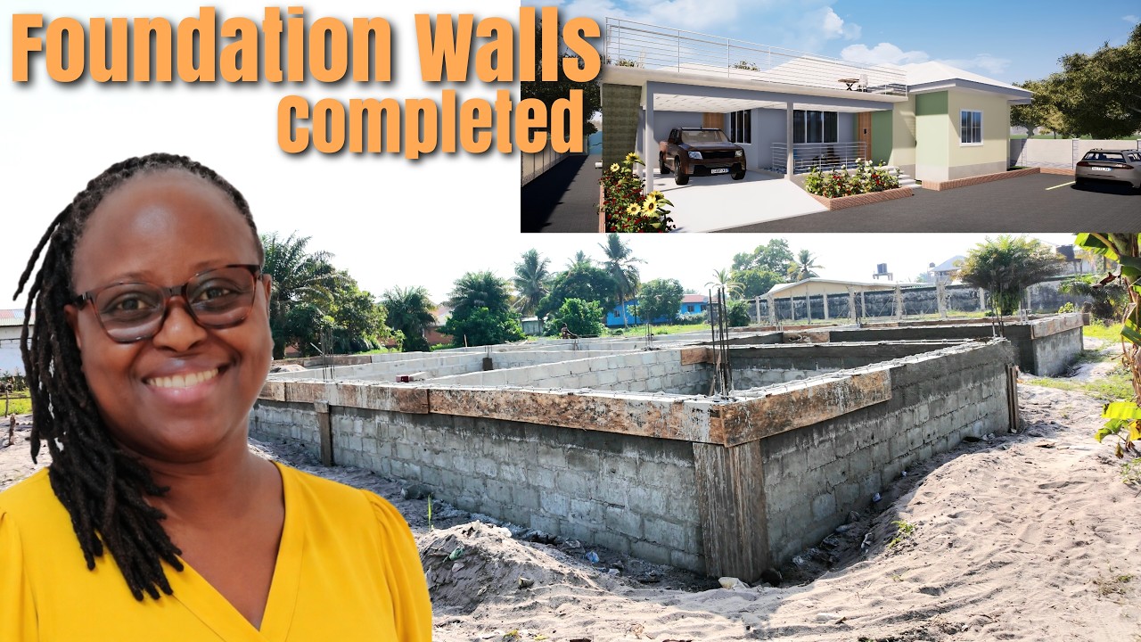My Foundation Journey | Walls completed | Building in Liberia 2026 🇱🇷 🌍
