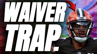 DO NOT Add These Waiver Wire TRAPS!! In Week 9 Fantasy Football