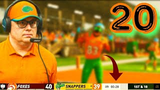 Maximum Football Dynasty EP. 20 - Foxes Battle to the Wire in an Absolute Last-Second Thriller!