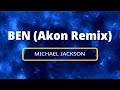 Karaoke Ben Akon Remix By Michael Jackson Original Instrumental With Backing Vocals mp3