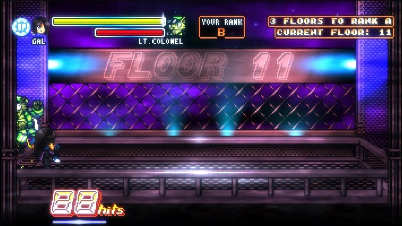 Fight'N Rage S RANK!!! SURVIVAL MODE WITH GAL PURPLE OUTFIT,