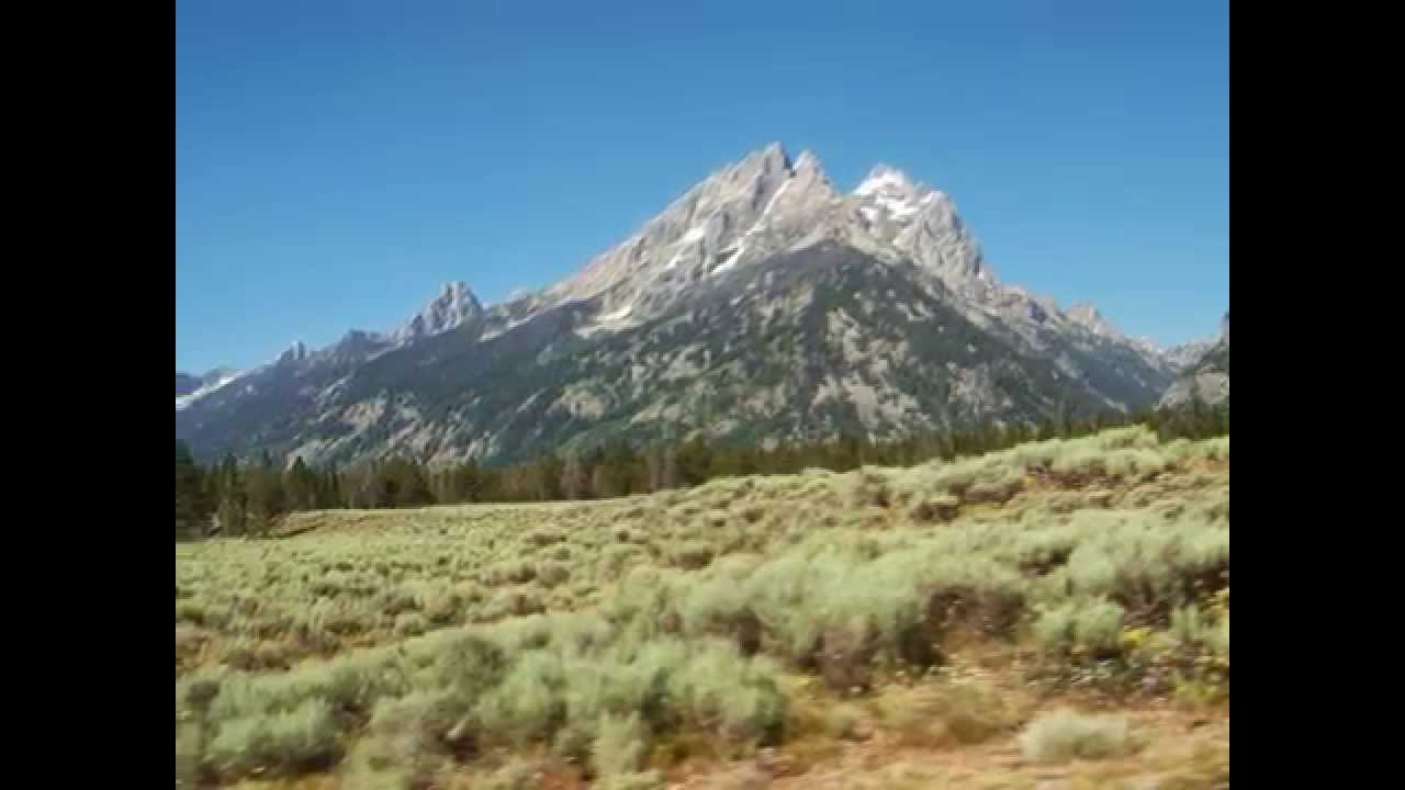Grand Teton and Yellowstone National Park Motorcycle Ride - YouTube