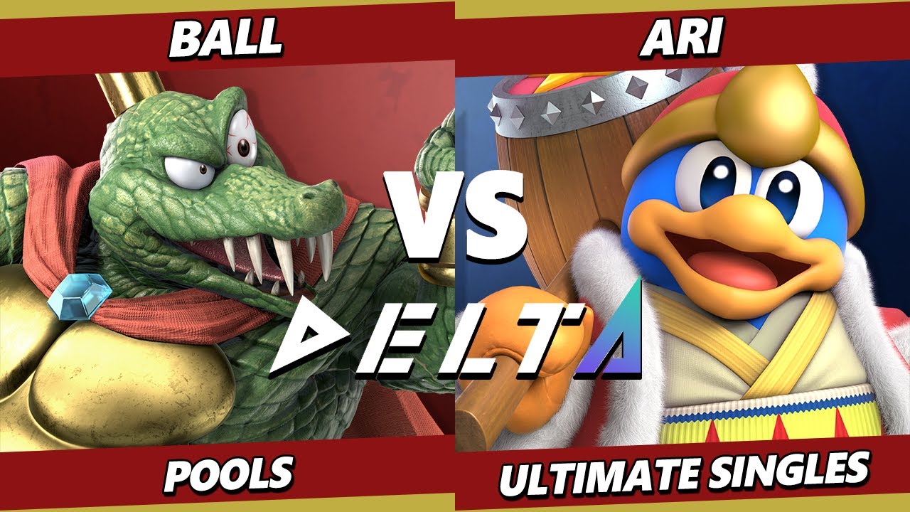 Delta 10 - Ball (King Rool) Vs. Ari (Dedede) Smash Ultimate - SSBU