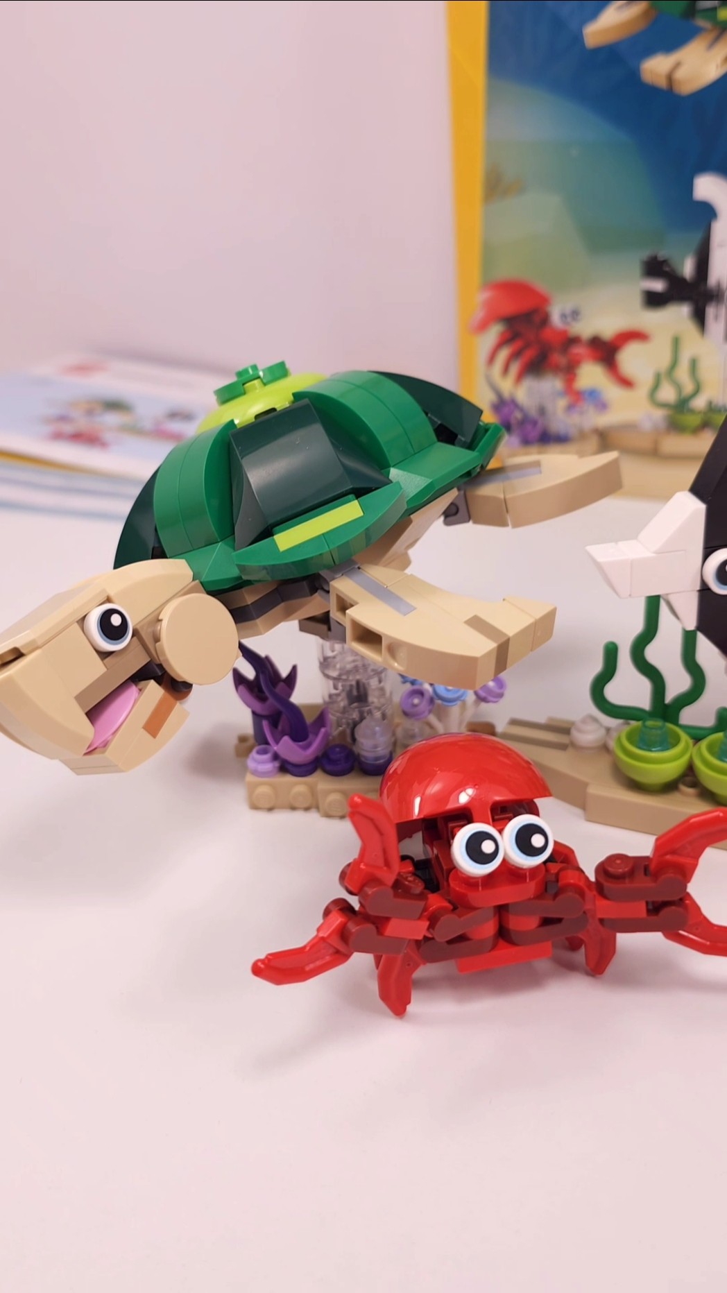 LEGO Creator 3in1 Sea Animals (31158)[421 pcs] #shorts‬