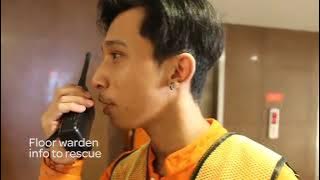 Fire Evacuation Drill Harris Hotel Sentraland Semarang 2018
