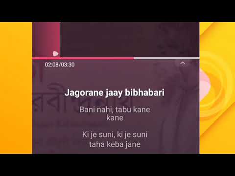 Jagorone jay bibhabori  Full song Karoake with lyrics  Music Collections