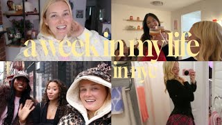a week in my life in nyc: influencer events, dating, & apartment upgrades