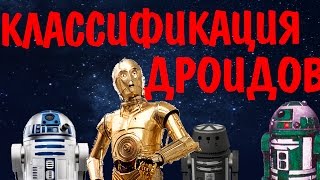 Классификация Дроиды  Звездные войны \Star Wars Droid