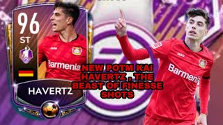 New POTM , Kai Havertz The King Of Finesse Shots | Fifa Mobile |