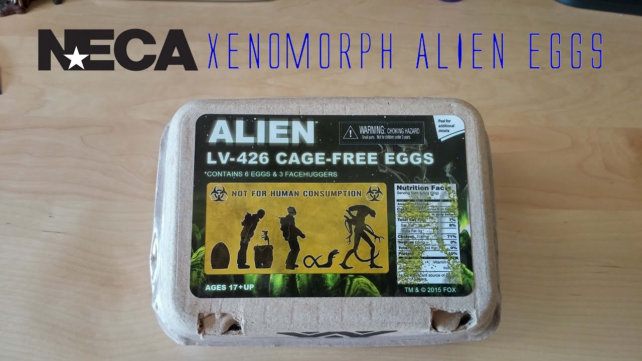 Alien Eggs in Carton