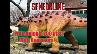 Philadelphia ZOO VISIT with Dinosaurs!