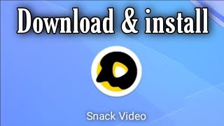 Cara Download dan install Snack Video ■ tanpa gagal ■ atasi aplikasi snack video tidak bisa diinstal screenshot 5