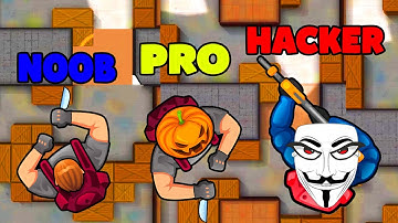 NOOB VS PRO VS HACKER IN Hunter Assassin