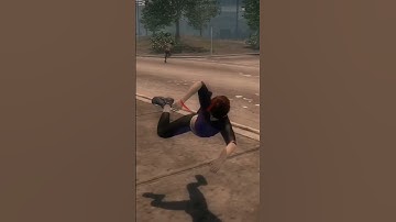 Saints Row 2 teleporting just to fall again