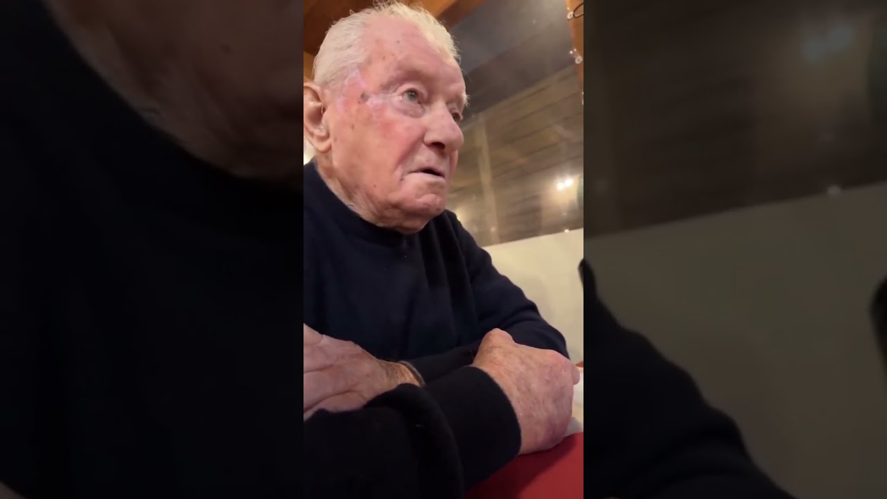 Nonno Faustino Sclera a cena 🐊🔥🔥🐊