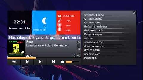 4CTiles v2 Conky + tickr feed reader