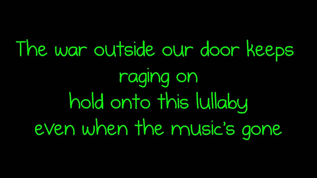 Taylor Swift ft. Civil Wars Safe And Sound + Lyrics On Screen YouTube