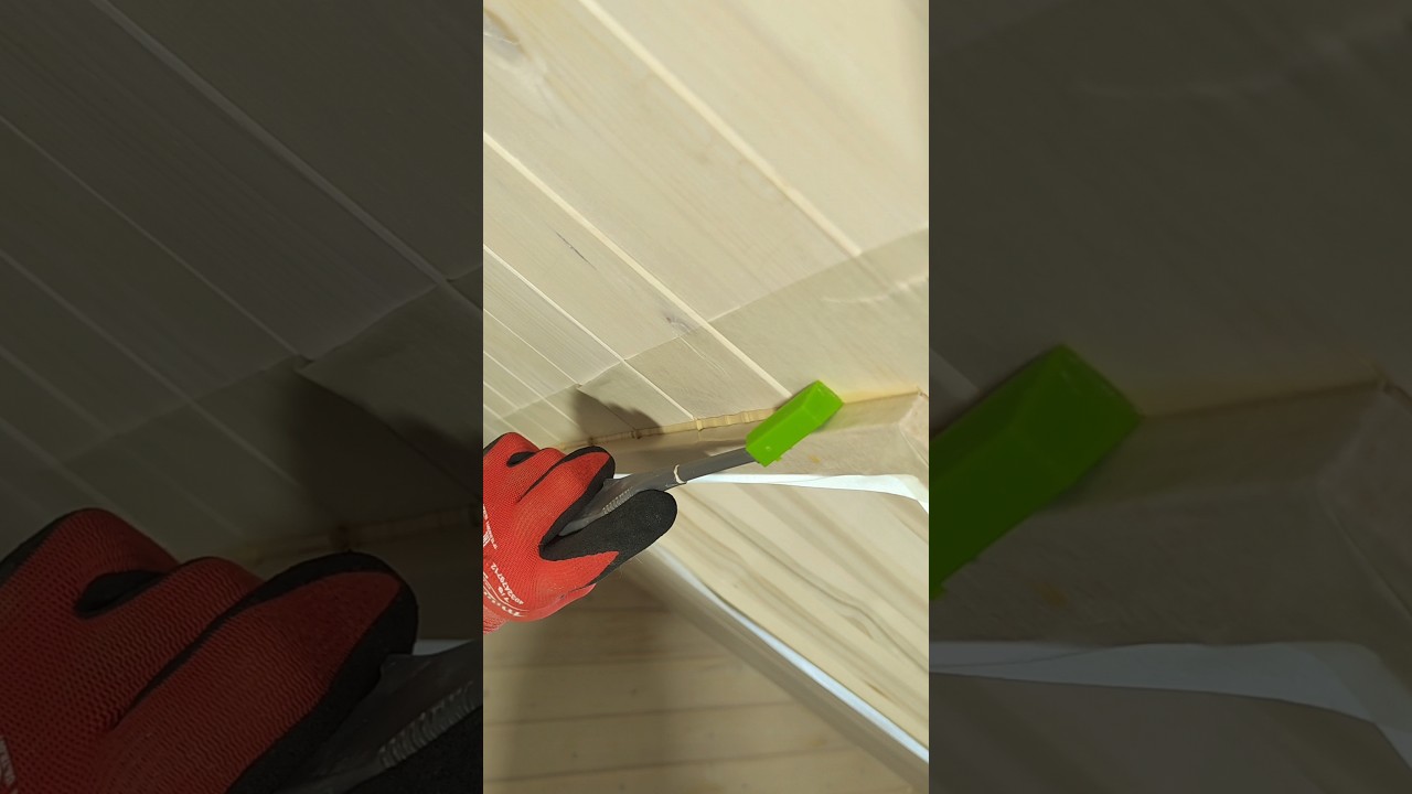 Как правильно нанести акриловый герметик