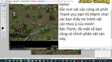 Test vật cản map tự tạo | OK Number one - Jx1 Kiếm Thế