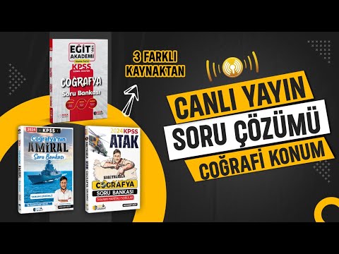 COĞRAFİ KONUM -SORU ÇÖZÜMÜ (CANLI YAYIN)