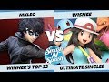 SNS5 SSBU - FOX MVG | MkLeo (Joker) Vs. Wishes (Pokemon Trainer) Smash Ultimate Winners Top 32