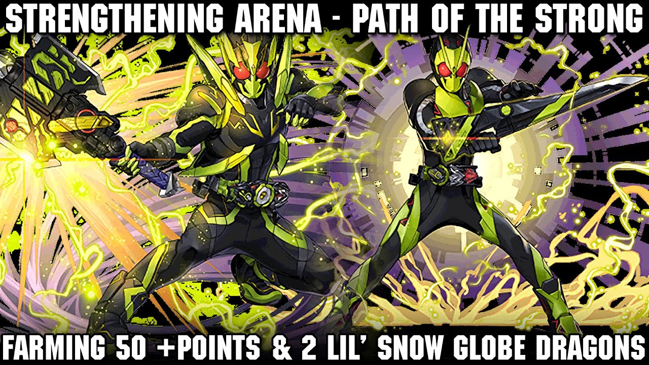 [PAD] Strengthening Arena - Farming +Points and Lil Snow Globe Dragons